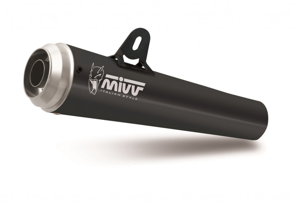2 Silencers kit MIVV X-cone Plus FM.001.SP1 Crni
