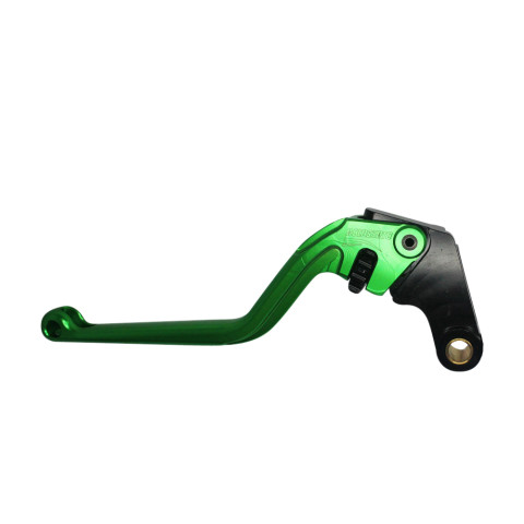 Clutch Lever ACCOSSATO ESB022 fixed CNC-worked aluminium, green