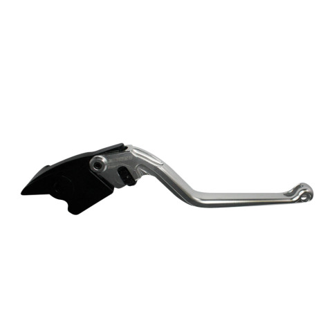 Brake lever ACCOSSATO EDF029 fixed CNC-worked aluminium, silver