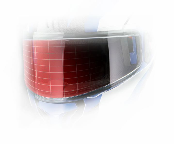 Fog resistant lens AXXIS FOGOFF photochromatic for EAGLE helmets