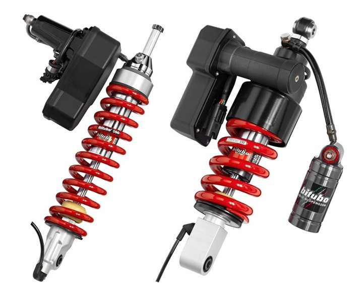 Kit front and rear monoshock BITUBO VKE for WP ESA OEM provided without spring