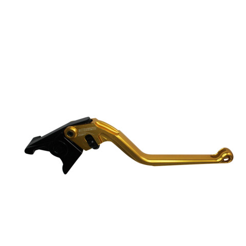 Brake lever ACCOSSATO EDF018 fixed CNC-worked aluminium, gold