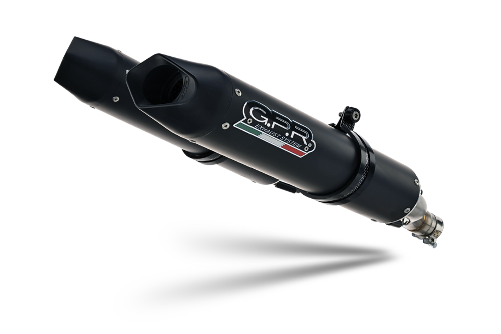 Dual slip-on exhaust GPR FURORE A.67.RACE.FUNE Matte Black