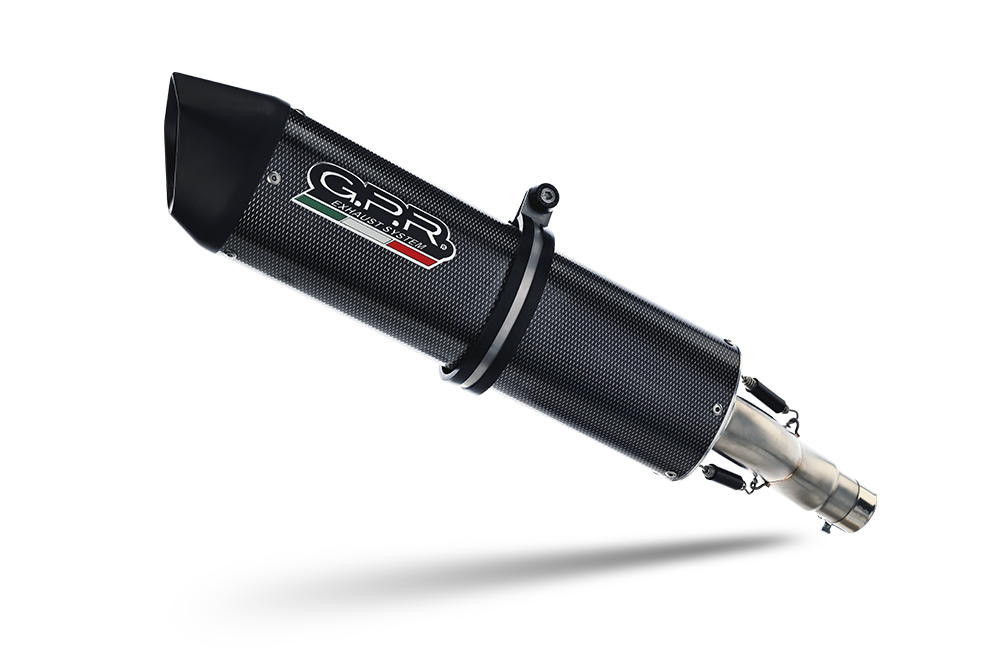 Slip-on exhaust GPR FURORE KTM.20.1.FUPO Matte Black including removable db killer and link pipe