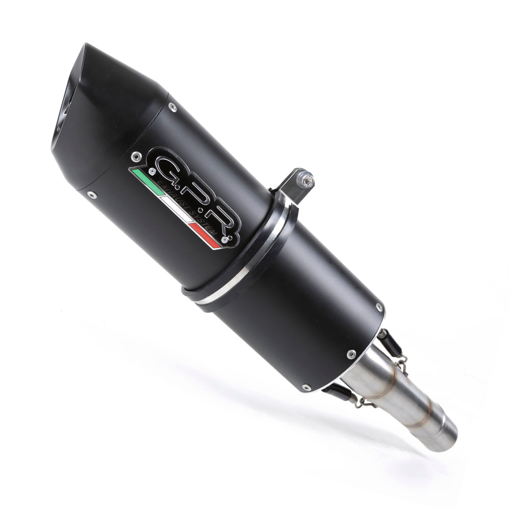 Mid-full system exhaust GPR FURORE S.15.FUNE Matte Black including removable db killer
