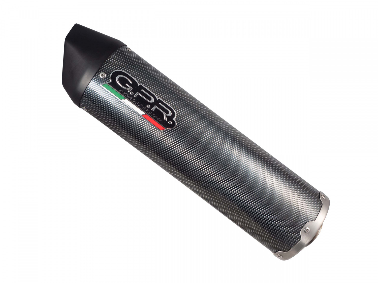 Mid-full system exhaust GPR FURORE A.46.FUPO Matte Black including removable db killer