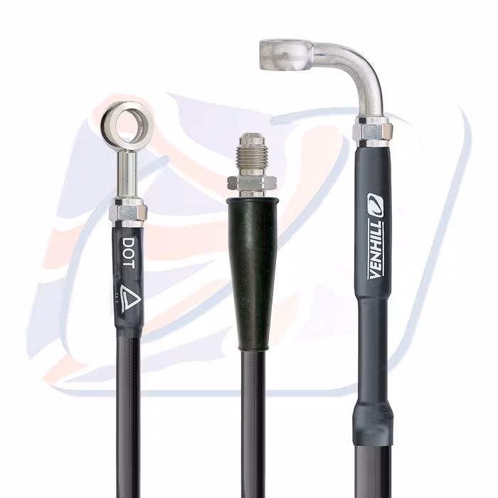 Clutch hose Venhill G06-3-007/P Crni