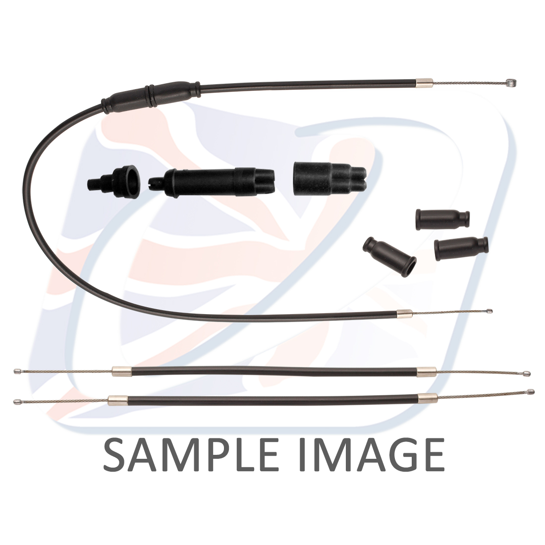 Throttle Cable Venhill T01-4-131-BK featherlight Crni