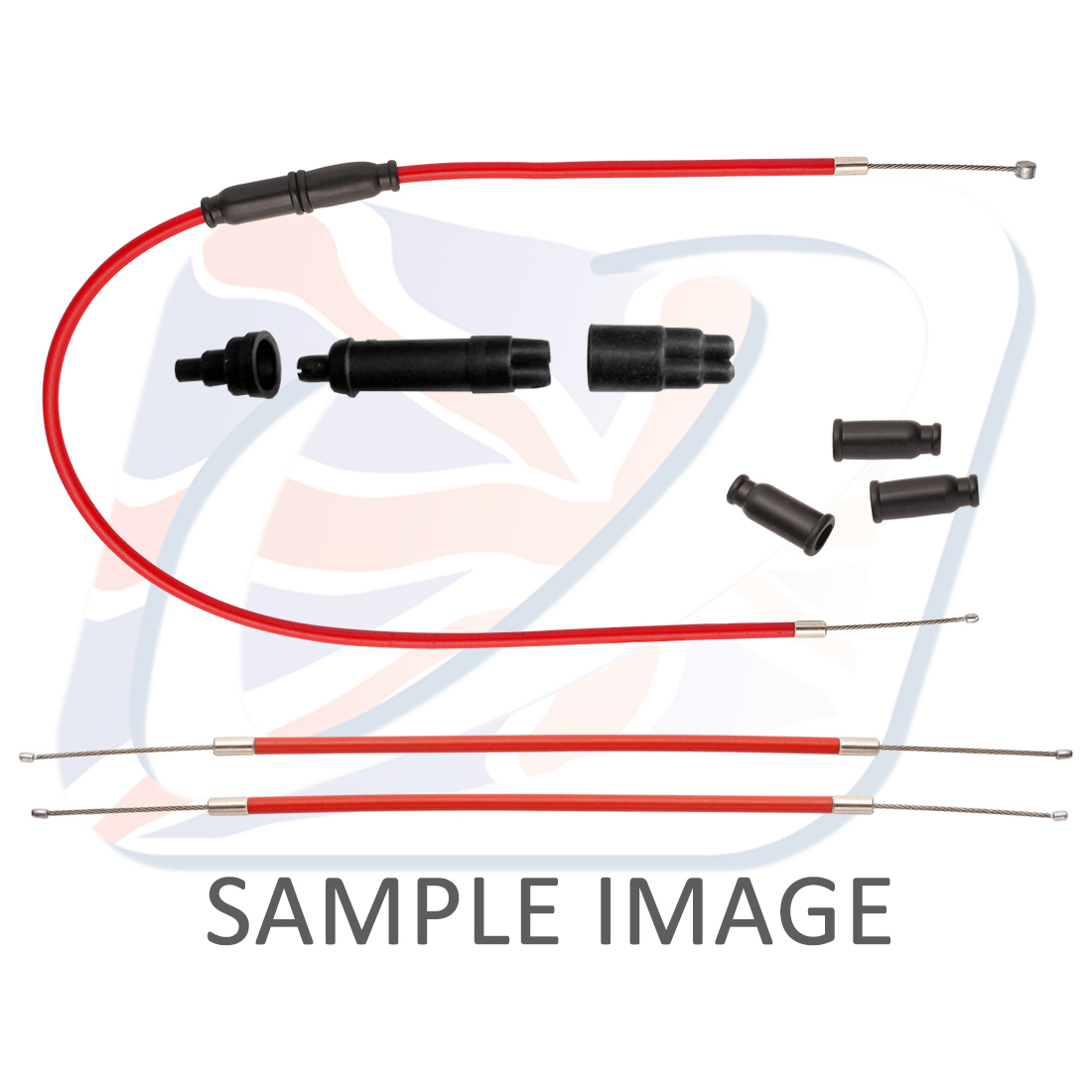 Throttle Cable Venhill H02-4-064-RD featherlight crven