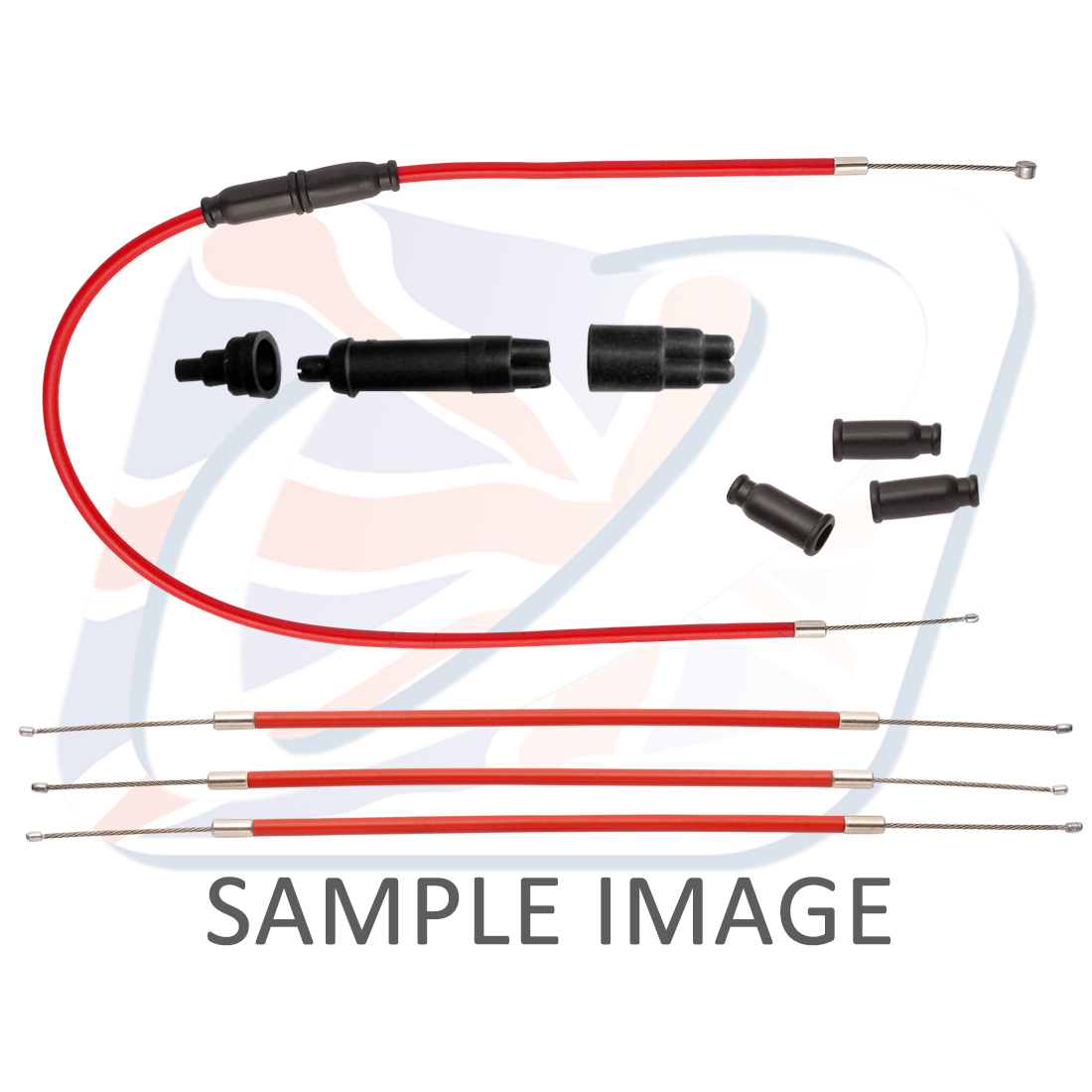 Throttle Cable Venhill H02-4-065-RD featherlight crven