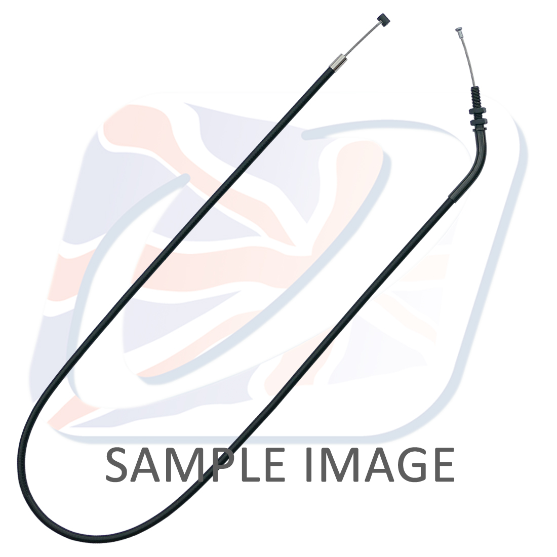 Kabel za kvačilo Venhill K02-3-121-BK featherlight Crni