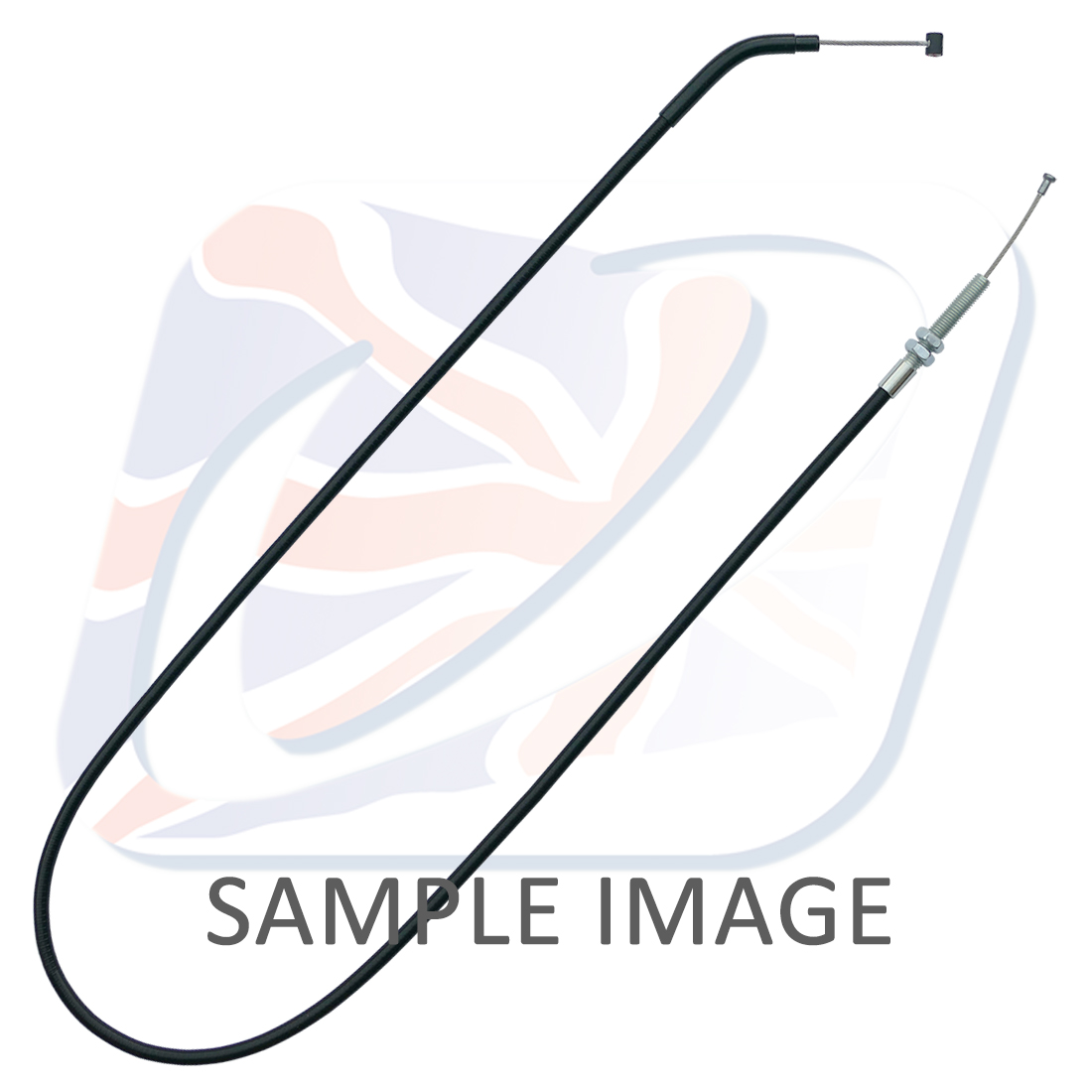 Kabel za kvačilo Venhill K02-3-108-BK featherlight Crni