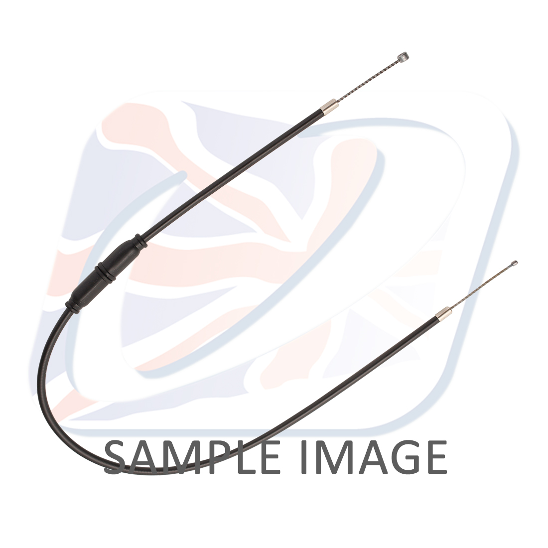 Choke Cable Venhill T01-5-109-BK upper cable Crni