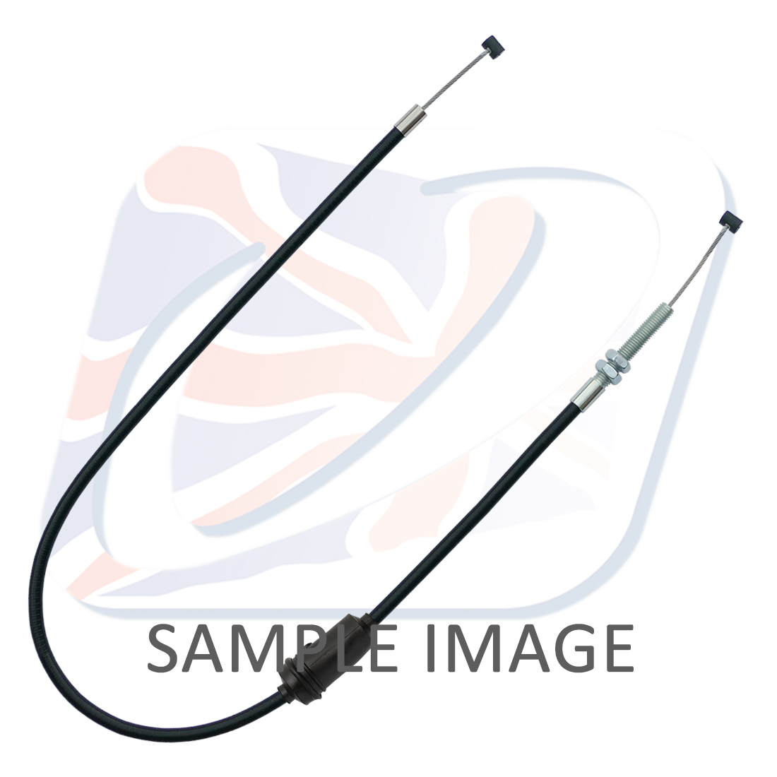 Front brake cable + switch Venhill N01-1-101S-BK Crni