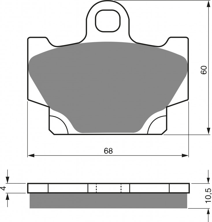 Disk pločice GOLDFREN 113 AD  OFF-ROAD FRONT
