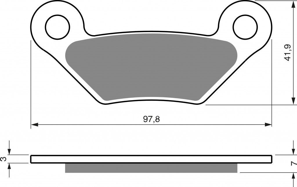 Disk pločice GOLDFREN 356 AD  OFF-ROAD FRONT