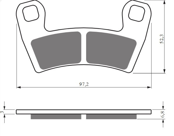 Disk pločice GOLDFREN 428 AD  OFF-ROAD FRONT