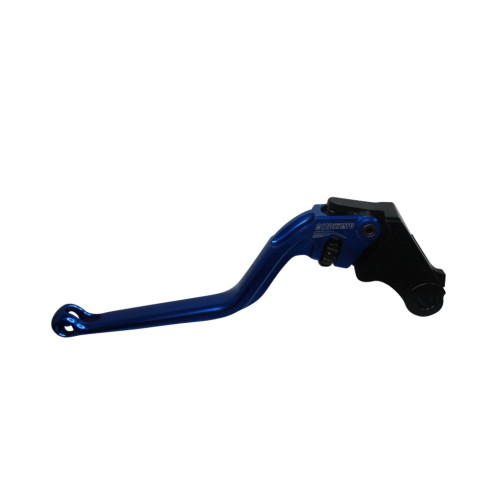 Clutch Lever ACCOSSATO ESH626 fixed CNC-worked aluminium, blue