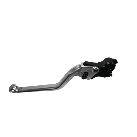 Clutch Lever ACCOSSATO ESA090 fixed CNC-worked aluminium, silver