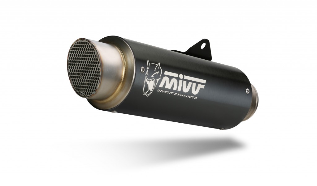 Silencer MIVV GP PRO K.045.LXBP Steel black for KAWASAKI Z 900 2017-2026