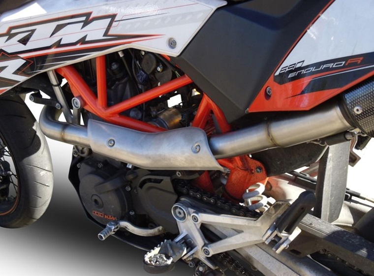 Cijeli ispušni sustav GPR ALBUS CERAMIC E5.CO.H.260.4.CAT.ALB White glossy including removable db killer and catalyst