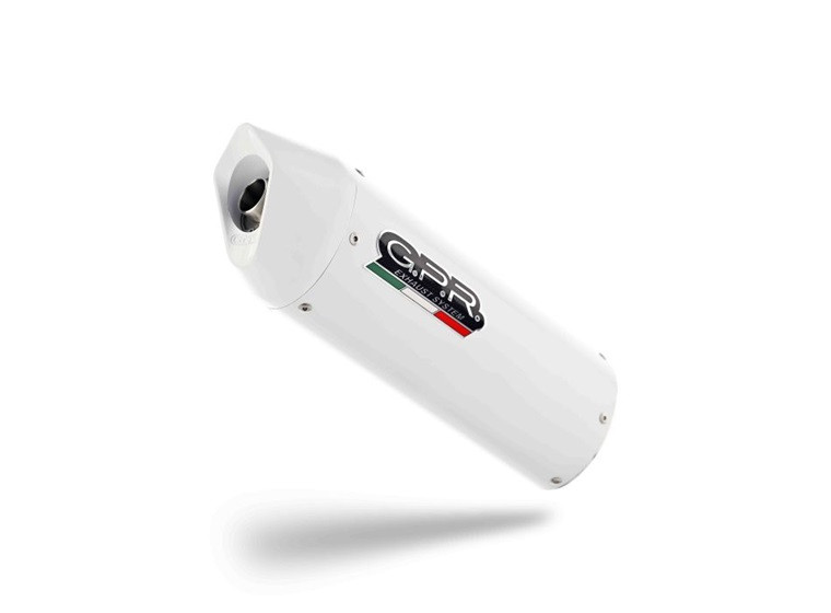 Cijeli ispušni sustav GPR ALBUS CERAMIC S.199.RACEDB.ALB White glossy