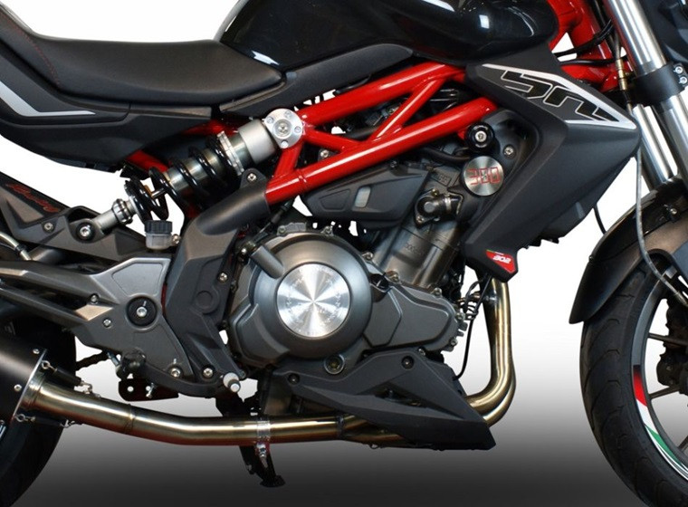 Decat pipe GPR CO.BE.2.RACE.DEC Brushed Stainless steel