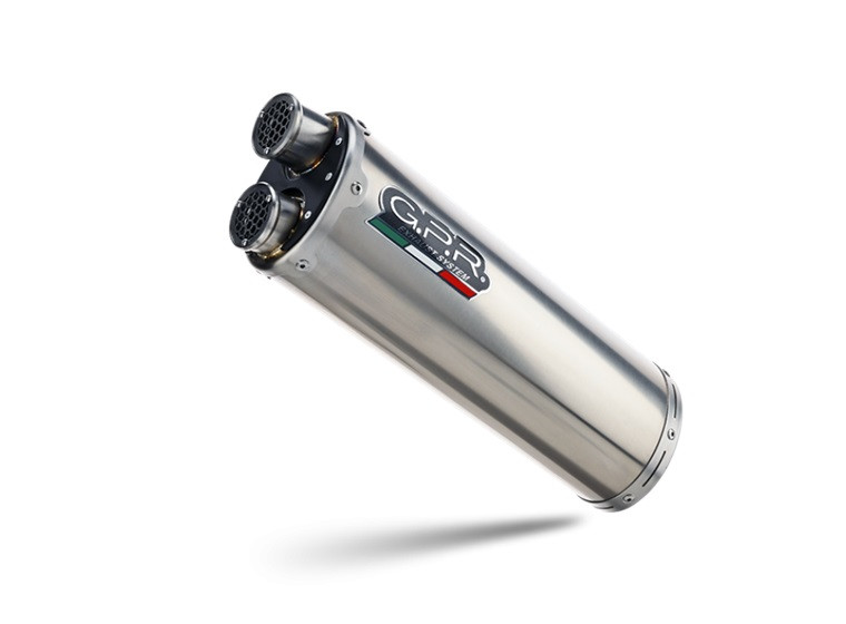 Cijeli ispušni sustav GPR DUAL YA.CAT.10.DUAL.IO Brushed Stainless steel