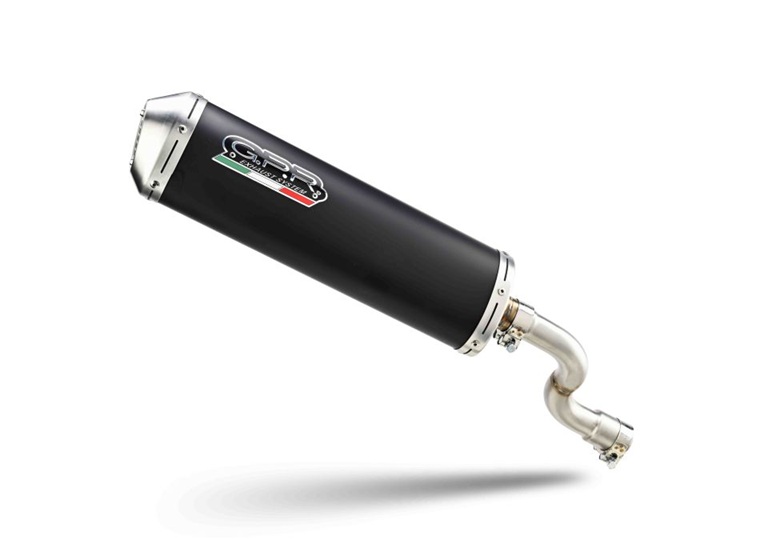 Cijeli ispušni sustav GPR EVO4 ROAD YA.6.1.EVO4 Matte Black including removable db killer