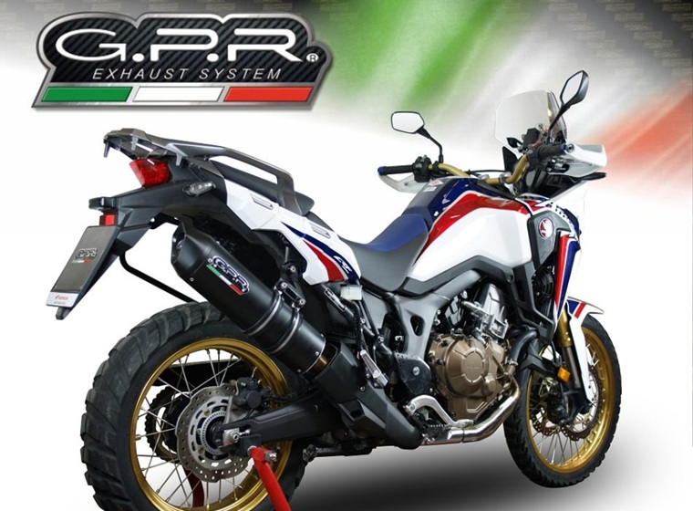 Slip-on exhaust GPR FURORE EVO4 NERO FN.5.CAT.FNE4 Matte Black including removable db killer, link pipe and catalyst