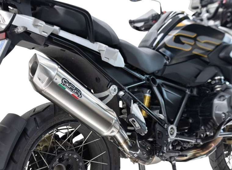 Slip-on exhaust GPR FURORE-X ACCIAIO INOX E5.H.275.FUXIO Brushed Stainless steel