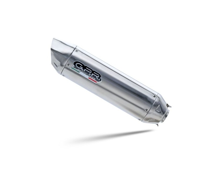 Mid-full system exhaust GPR FURORE-X INOX H.154.FXSC Matte Black including removable db killer