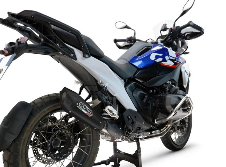 Slip-on exhaust GPR GP-REVO BLACK TITANIUM BM.109.GPRBLTIT Matte Black