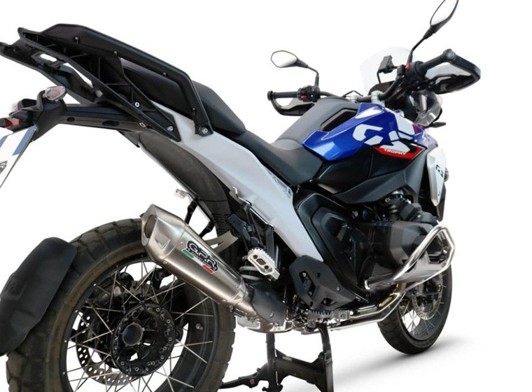 Slip-on exhaust GPR GP-REVO TITANIUM BM.109.GPRTIT Brushed Titanium
