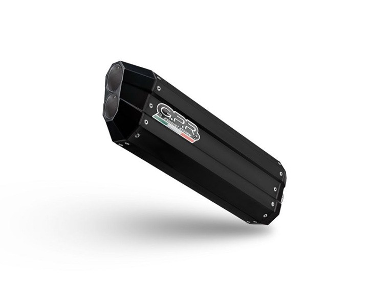 Slip-on exhaust GPR HYPER SONIC BLACK TITANIUM BM.109.1.HYSOBLK Matte Titanium
