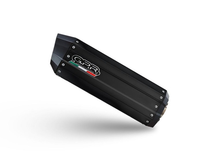 Slip-on exhaust GPR HYPER SONIC BRK24.T.101.HYSOBLK Matte Black