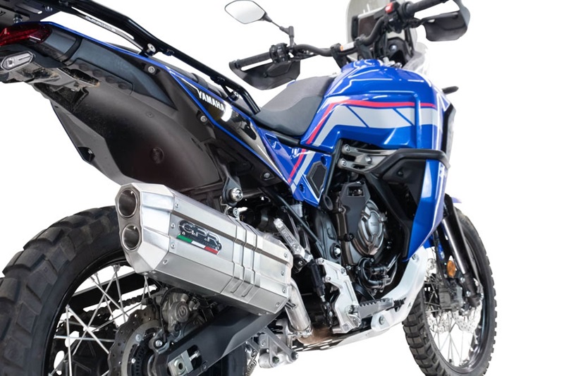 Cijeli ispušni sustav GPR HYPER SONIC CO.KTM.11.1.HYSOIN Brushed Stainless steel including removable db killer