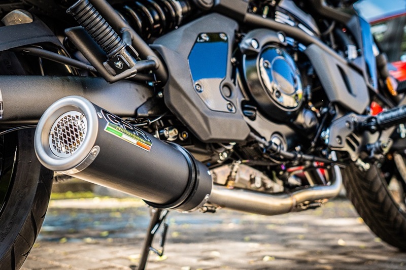 Cijeli ispušni sustav GPR M3 E5.T.100.RACEDB.M3.BT Matte Black including removable db killer