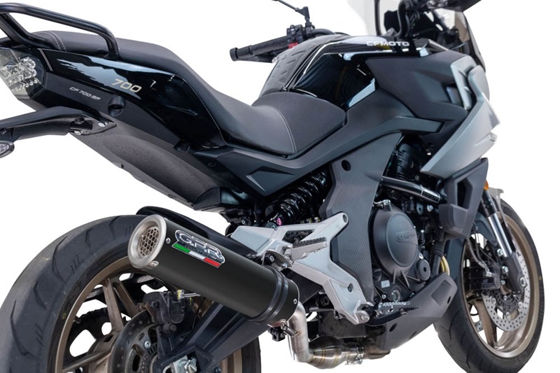 Slip-on exhaust GPR M3 KT.109.1.M3.BT Matte Black including removable db killer and link pipe