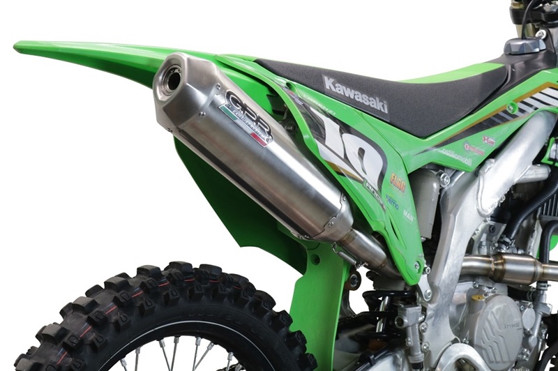 Cijeli ispušni sustav GPR PENTACROSS PNT.MX.74.FS.FTT Brushed Titanium including removable db killer/spark arrestor