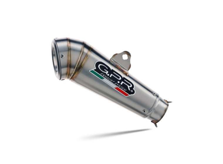 Cijeli ispušni sustav GPR ROAD-STRADA E5.CO.K.172.3.CAT.PCEV Brushed Stainless steel including removable db killer and catalyst