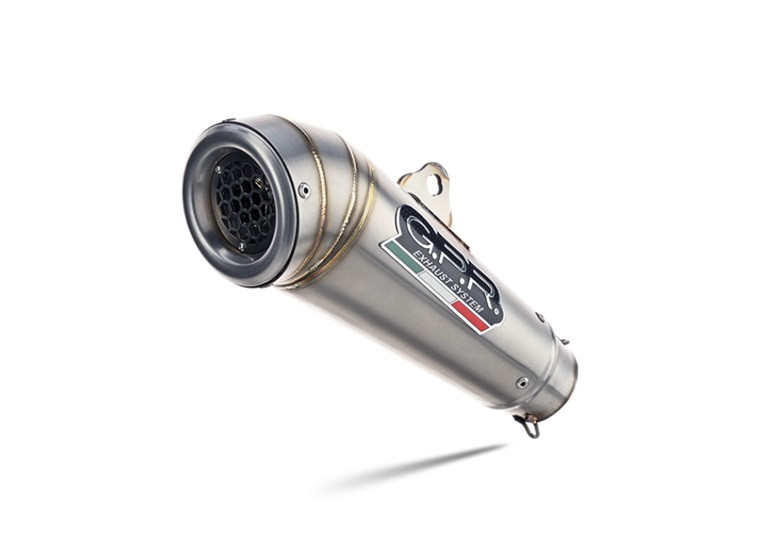 Cijeli ispušni sustav GPR POWERCONE EVO E5.CO.K.186.CAT.PCEV Brushed Stainless steel including removable db killer and catalyst