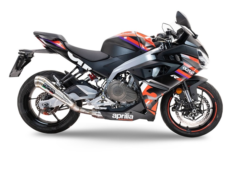 Cijeli ispušni sustav GPR POWERCONE EVO E5.T.95.RACEDB.PCEV Brushed Stainless steel including removable db killer