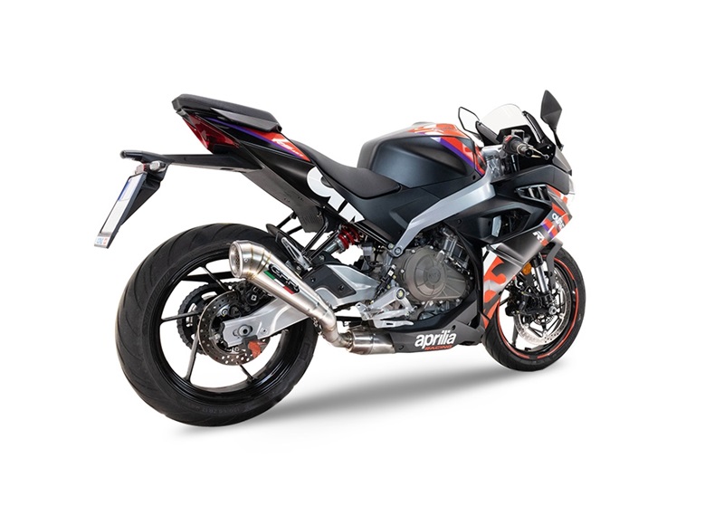 Cijeli ispušni sustav GPR POWERCONE EVO E5.T.99.RACEDB.PCEV Brushed Stainless steel including removable db killer