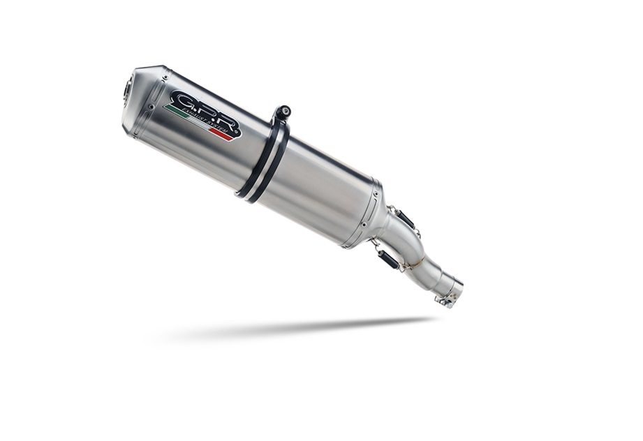 Cijeli ispušni sustav GPR SATINOX Y.225.CAT.SAT Brushed Stainless steel including removable db killer and catalyst