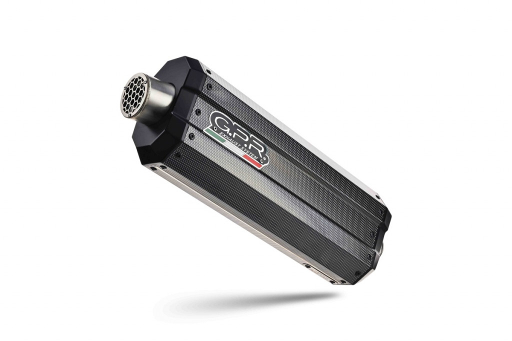 Cijeli ispušni sustav GPR SONIC POPPY KT.106.SOPO Brushed Stainless steel including removable db killer and catalyst