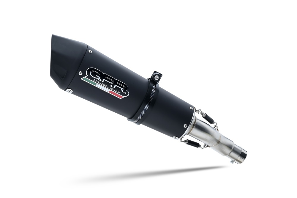 Slip-on exhaust GPR NEW GRAND PRIX EVO BLACK TITANIUM CAN.6.GPAN.BLT Titanium Matte Black