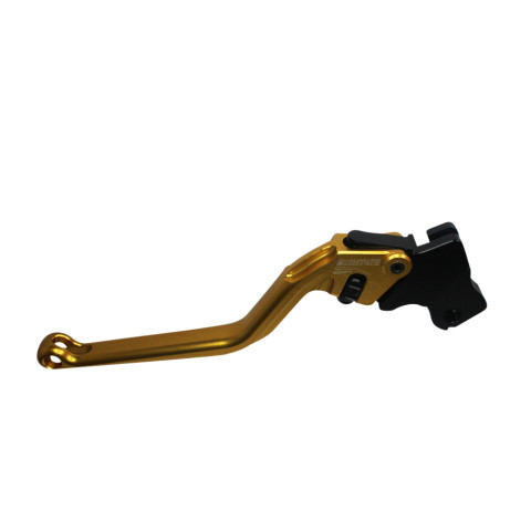 Clutch Lever ACCOSSATO ESD082 fixed CNC-worked aluminium, gold