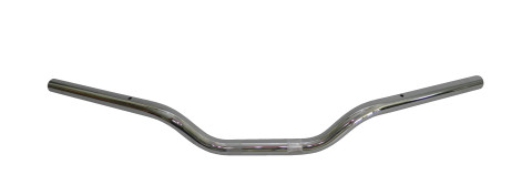 Handlebar ACCOSSATO HB166 Chromed Steel Made With Constant Diameter - 22 mm plavi