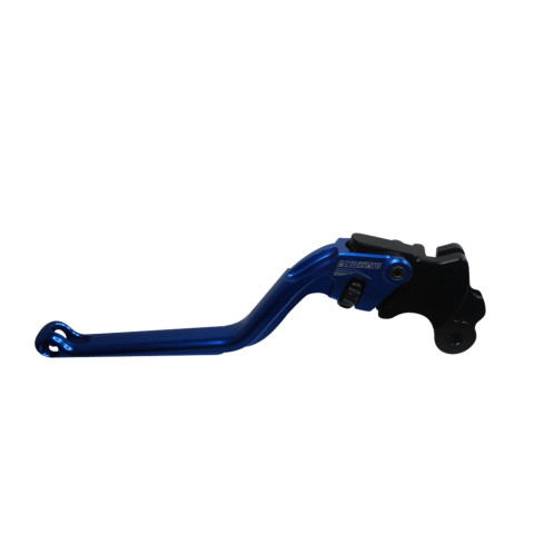 Clutch Lever ACCOSSATO ESM048 fixed CNC-worked aluminium, blue